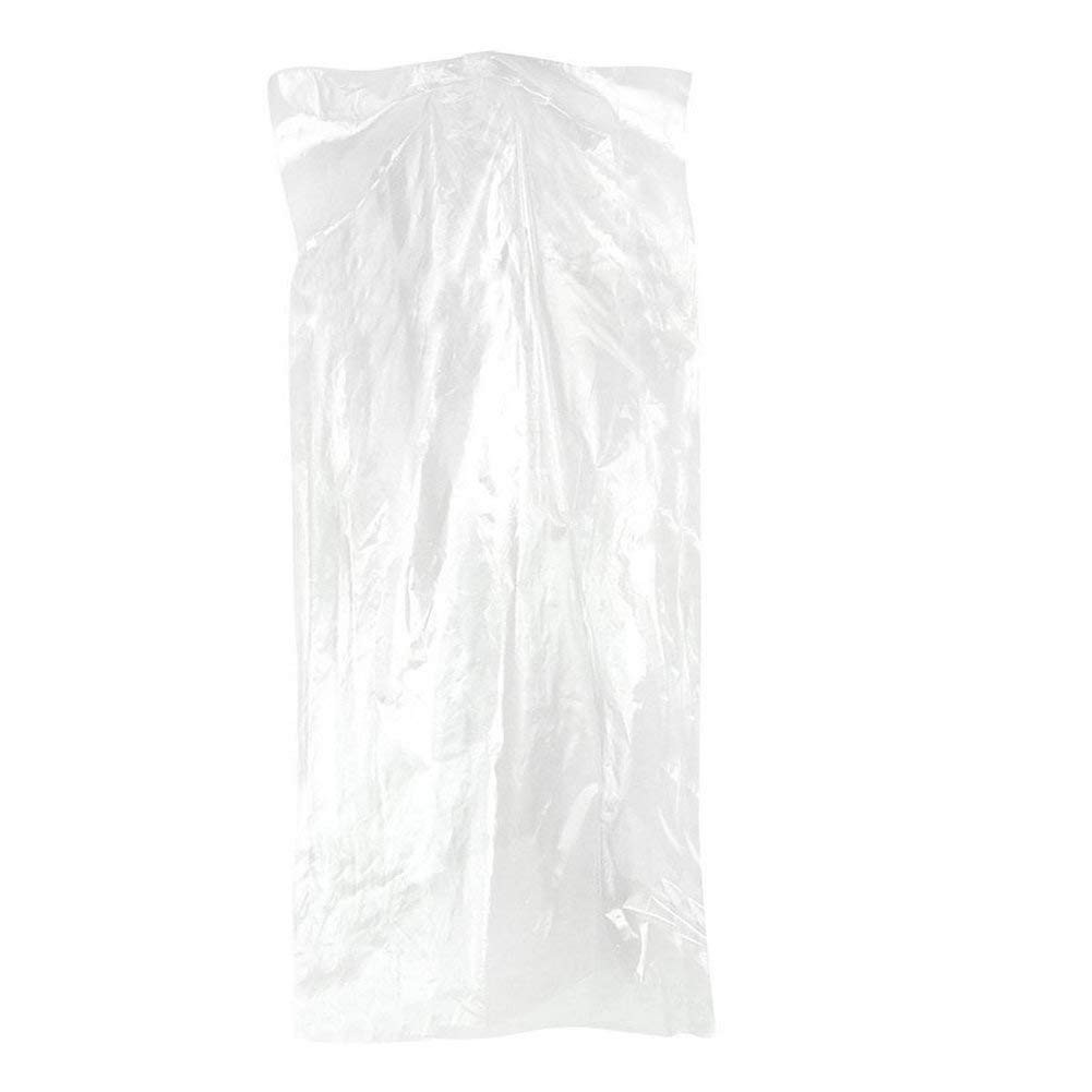 Pack of 50 Garment Bag,Transparent Suit Bag,Clothing Cover,Gown and Dress Sto...