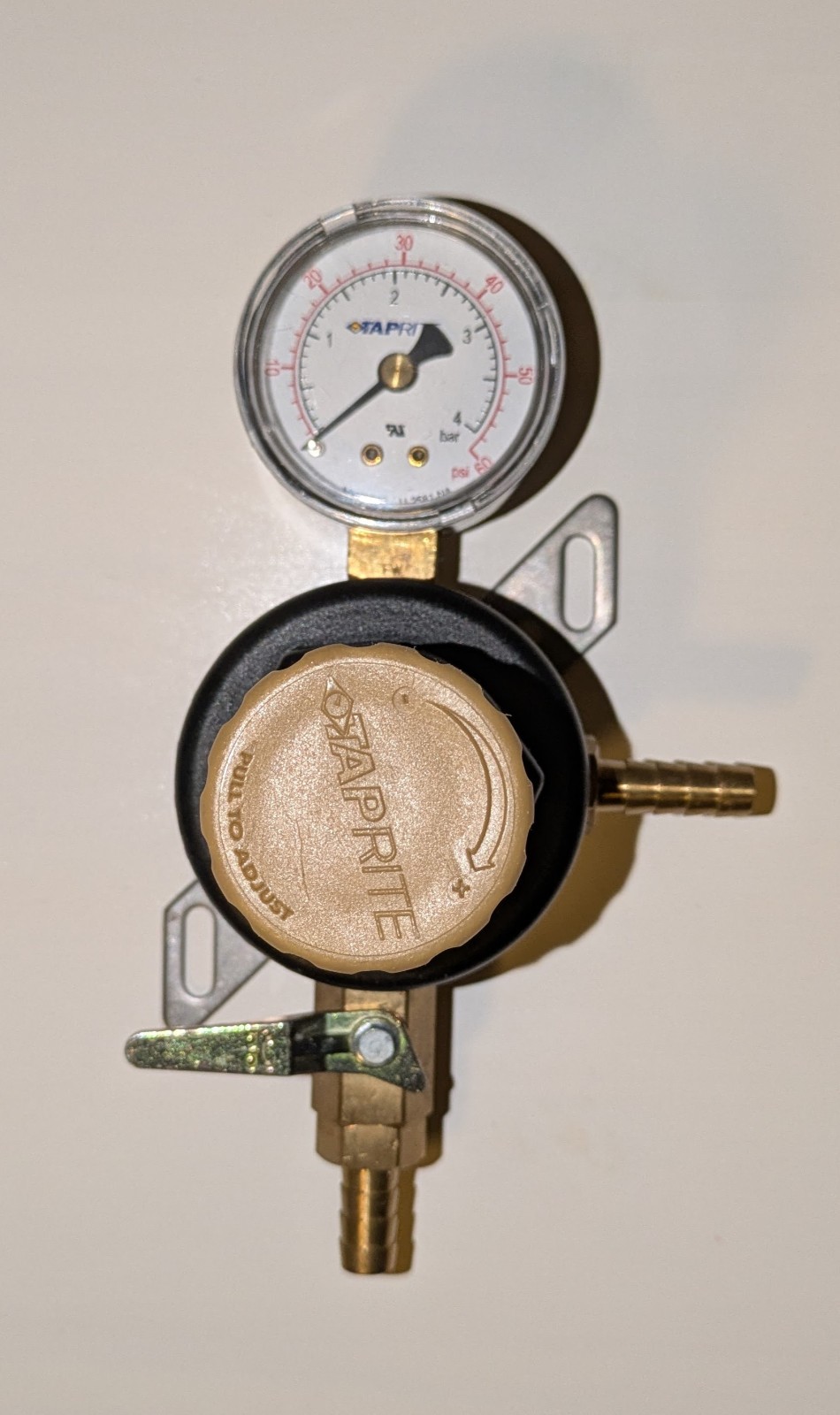 Taprite Series 1660SN Compressed Gas Carbon Dioxide Regulator - Secondary