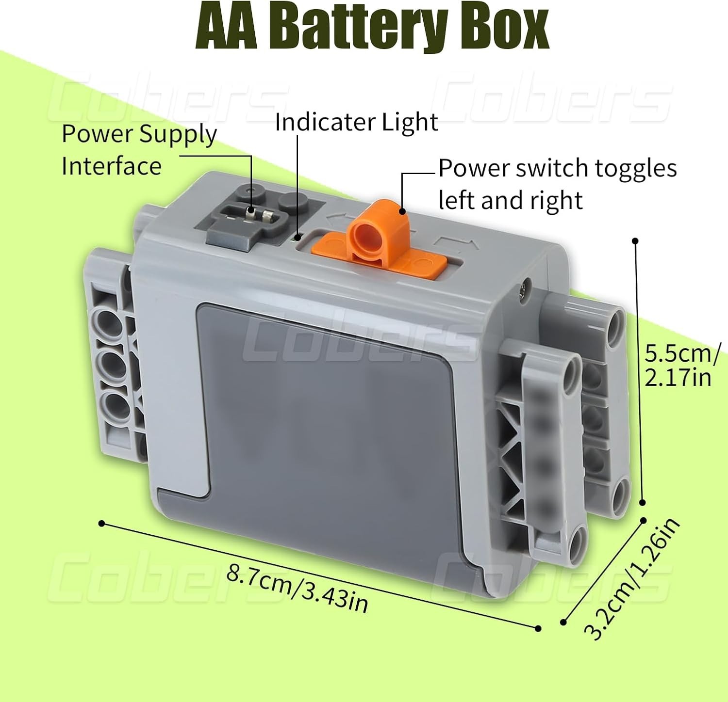 9-in-1 Motor Set Technic Motorized Kit Compatible with Lego: Power Function