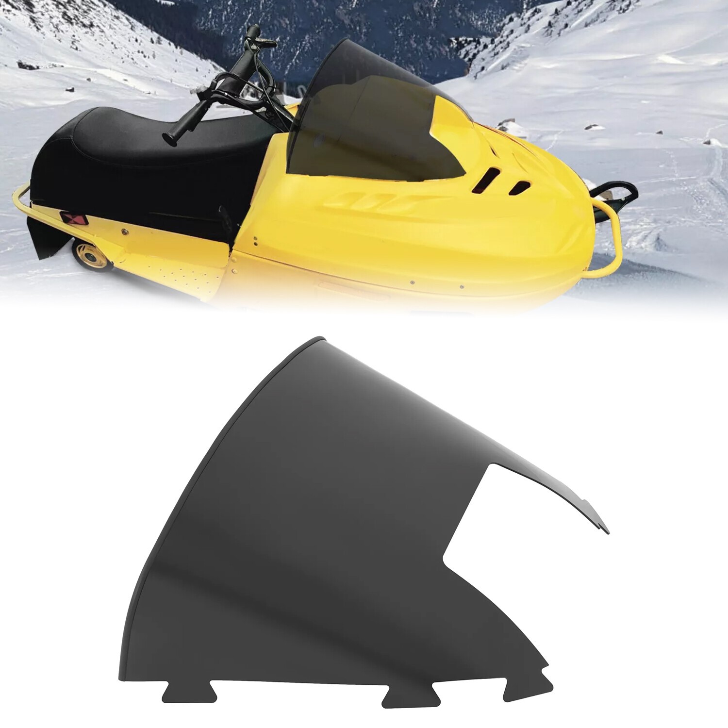 Plastic Snowmobile Windshield Designed for kid For Ski-Doo MINI Z Kids 98-02