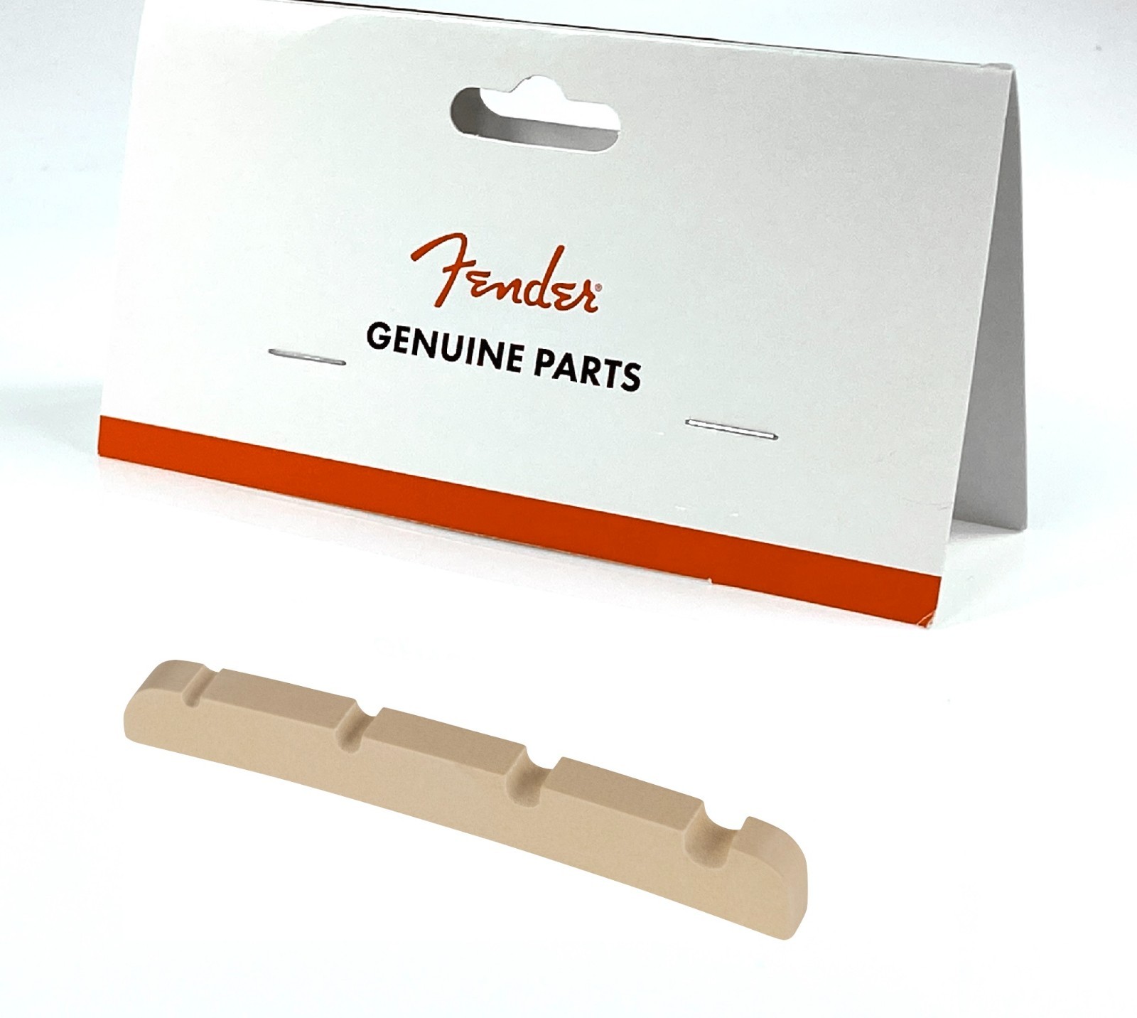 Genuine Fender Micarta P BASS 4 String NUT Precision PRE-SLOTTED Simulated Bone