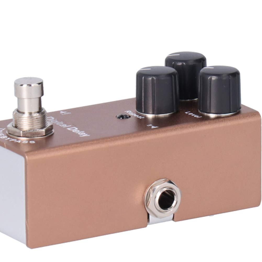 08 Digital Delay Brown Range: 25ms-600ms Guitar Effect Mini Pedal w/True Bypass
