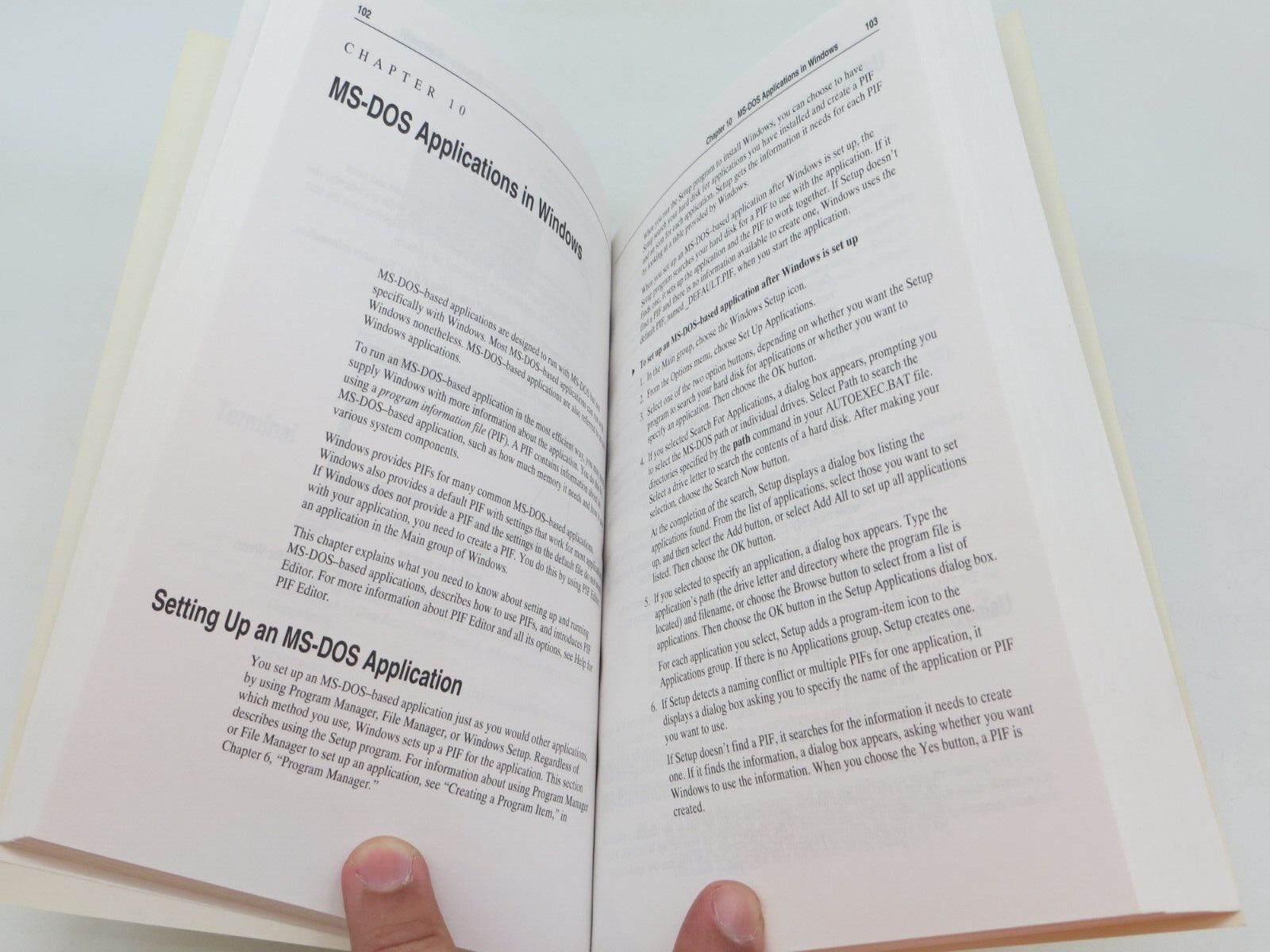 MICROSOFT WINDOWS & MS-DOS 6 User's Guide 1993 computer book vtg
