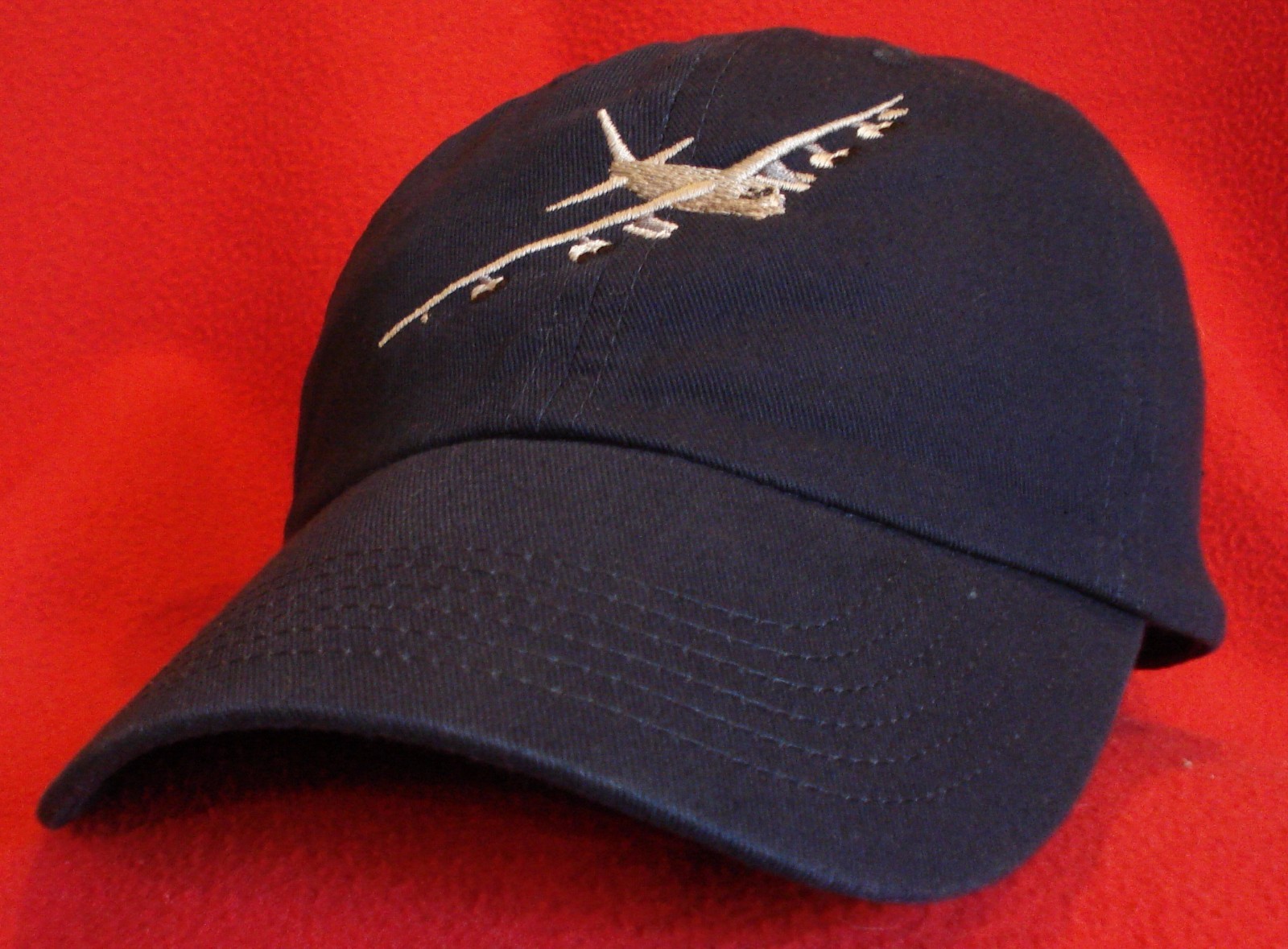 USAF B-52 Stratofortress ball cap low-profile embroidered aviator hat BLUE
