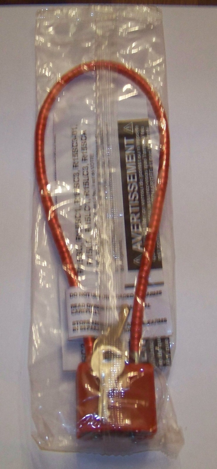 NEW PISTOL RIFLE 2 KEYED CABLE GUNLOCK REGAL MODEL R15SC R155SC1 R15SC3 R15LC