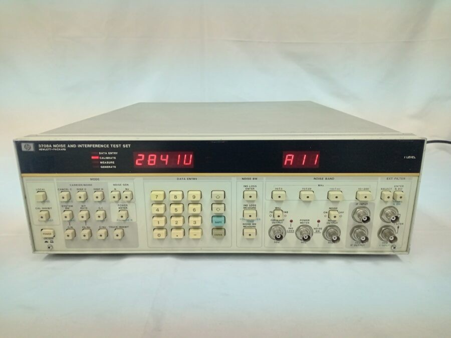 HP Agilent Keysight 3708A 8-Channel Data Acquisition Switch Unit Mainframe Japan