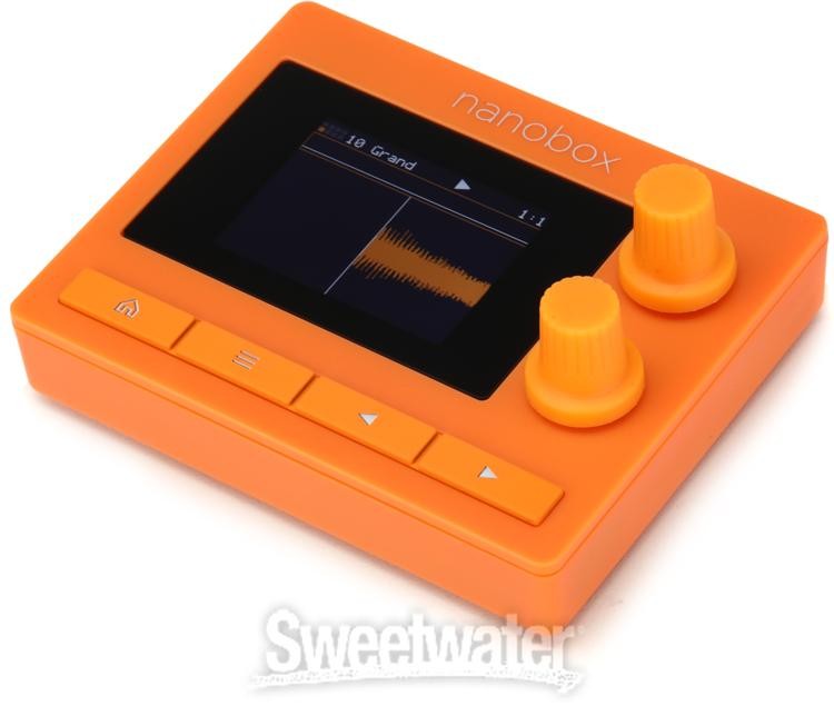 1010music Nanobox Tangerine Sampler Module