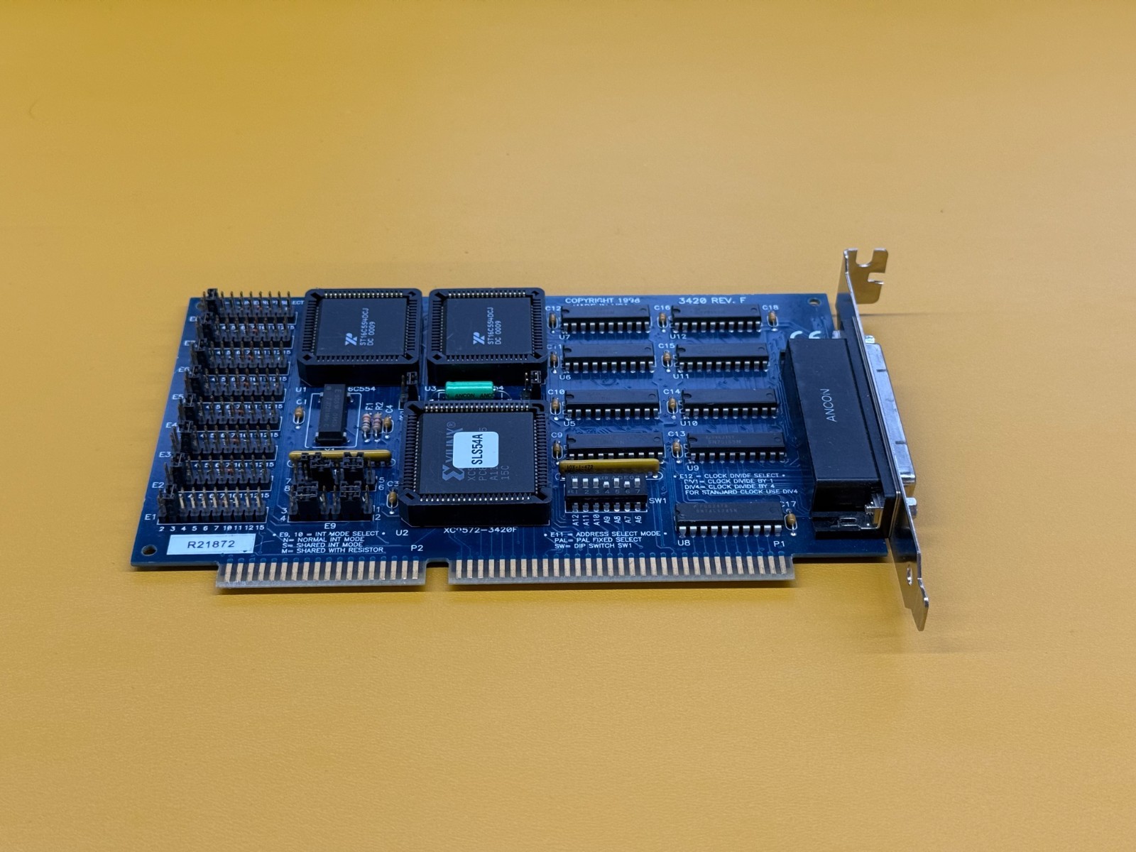 Sealevel Systems 3420 ISA 8-Port RS-232 Serial Interface PCB Card
