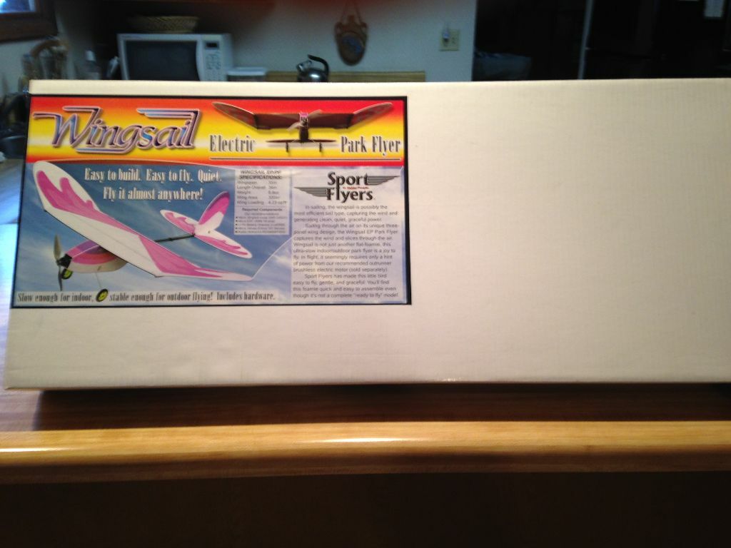Hobby People Sports Flyers Wingsail RC Airplane ARF Kit