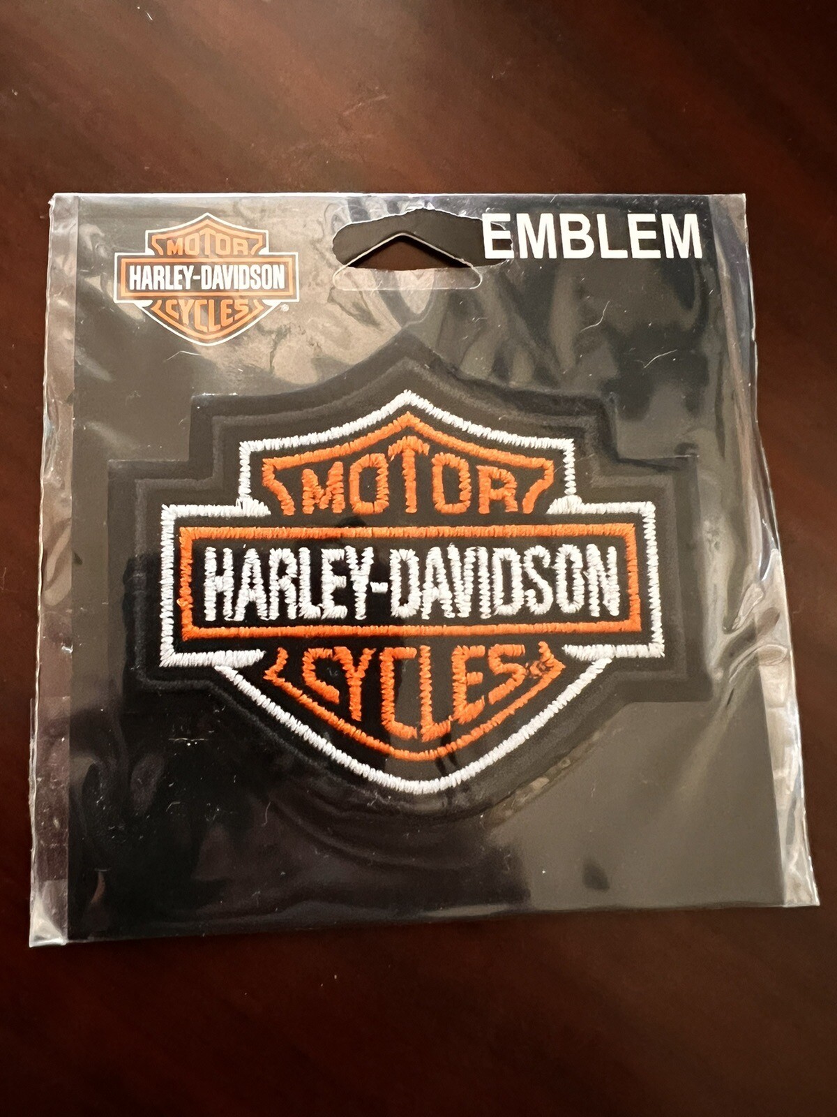 Harley Davidson Motorcycle Bar & Shield Patch Factory HD Hat Vest Jacket Shirt