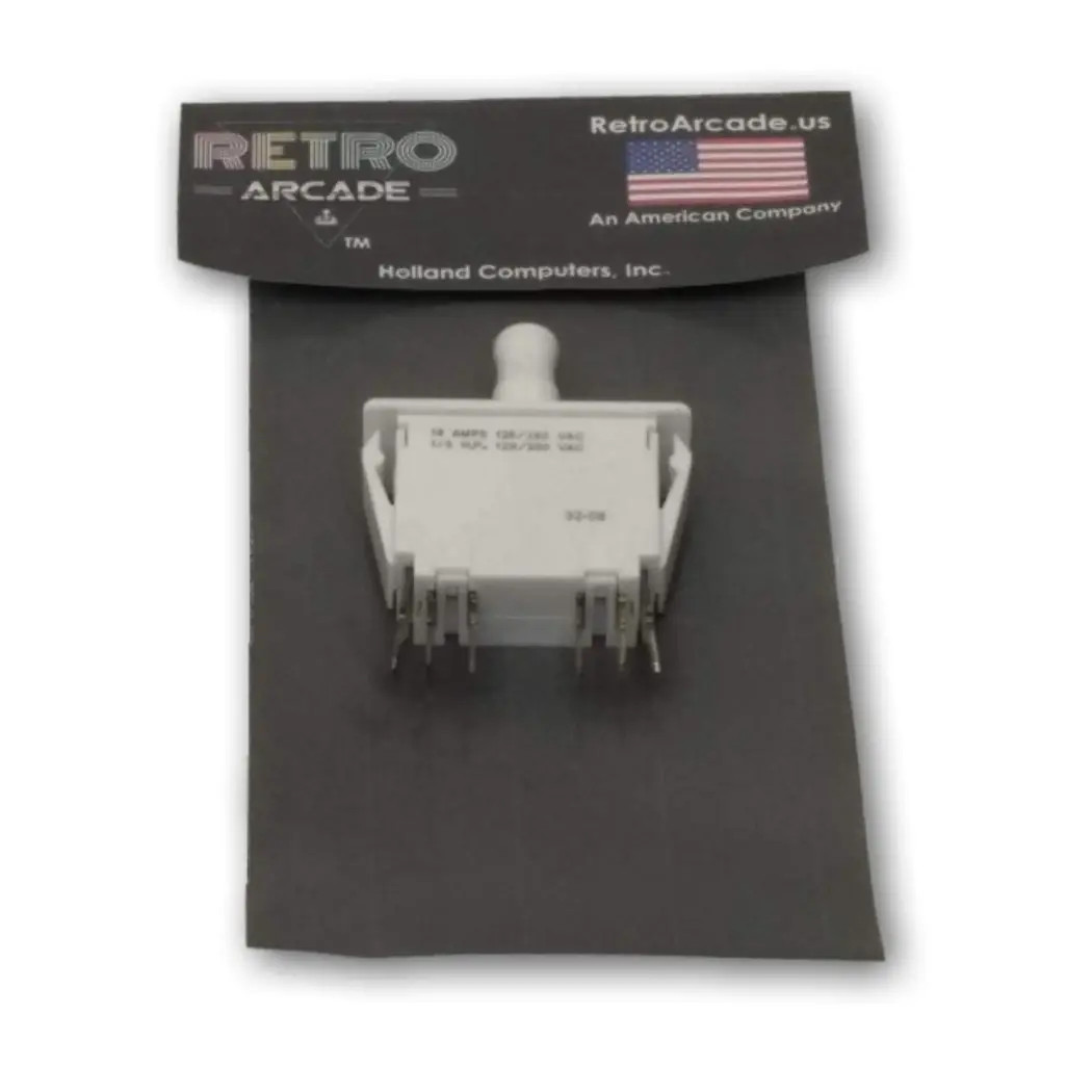 Arcade Door two Position Switch Push & Pull, 10 AMPS 125, 250 VAC by RetroArcade