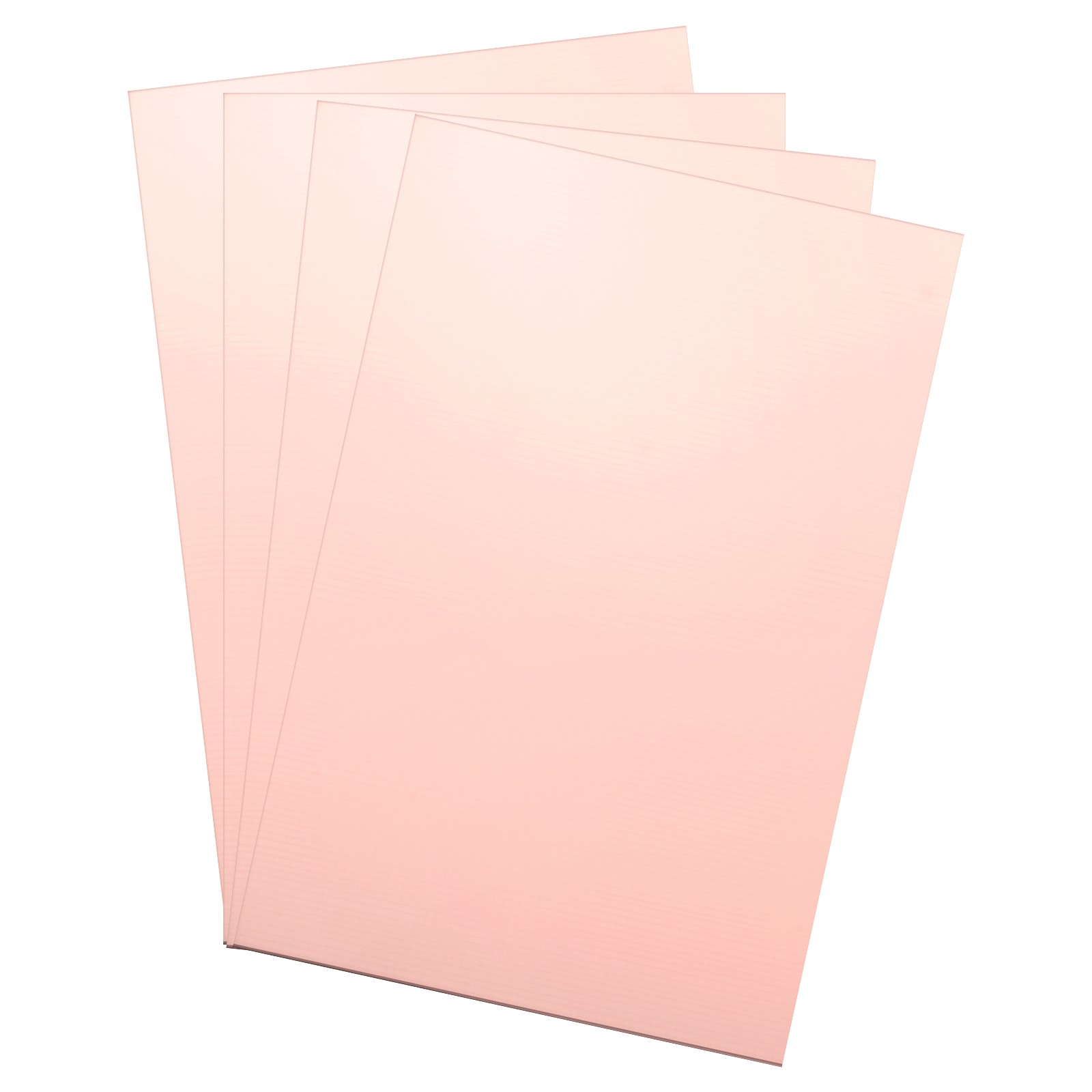 4Pcs Single Sided Copper Clad PCB Boards, FR-4 Fiberglass, 100 x 70 x 1.5mm
