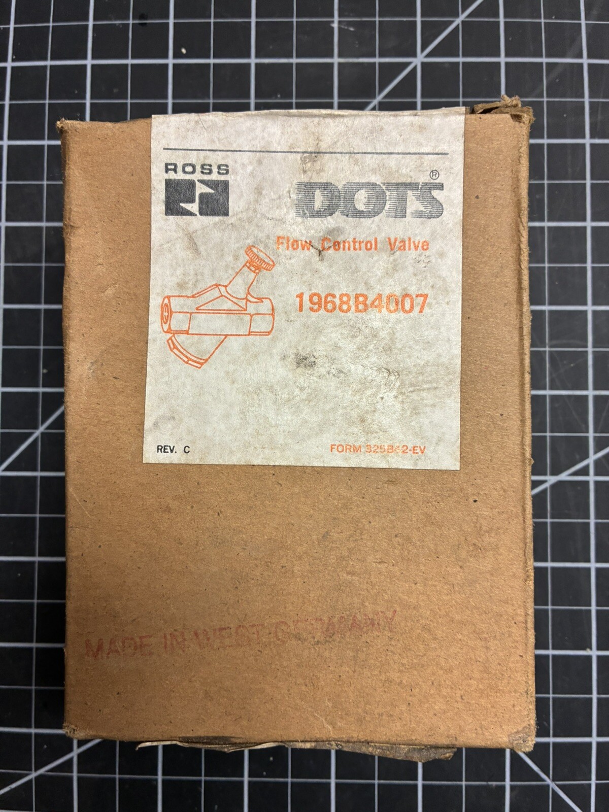 ROSS CONTROLS,1968B4007,FLOW CONTROL VALVE 1/2 INCH