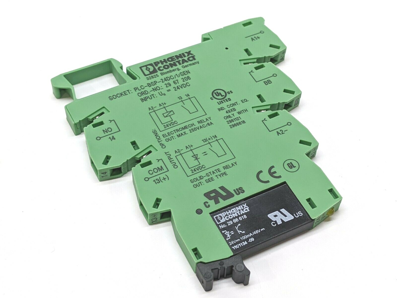 Phoenix Contact PLC-OSP-24DC/48DC/100/SEN Solid State Relay Module 2967578