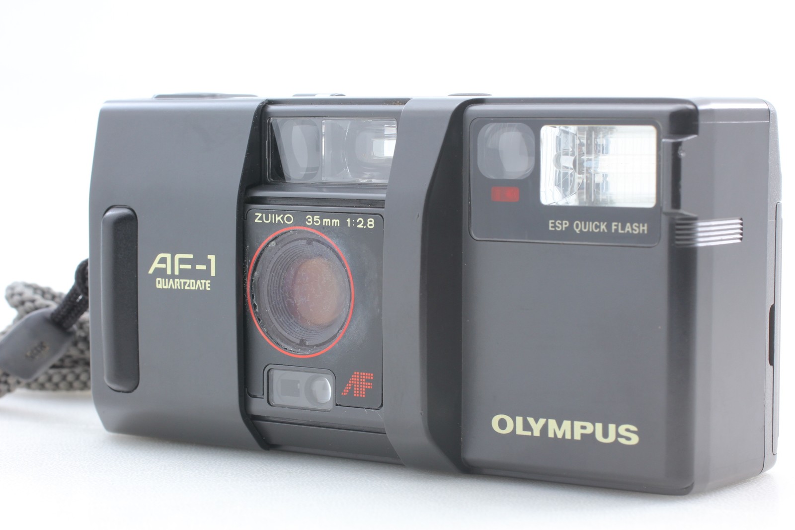 [N MINT] OLYMPUS AF-1 AF1 Quartzdate QD 35mm Film Camera Point & Shoot FromJAPAN