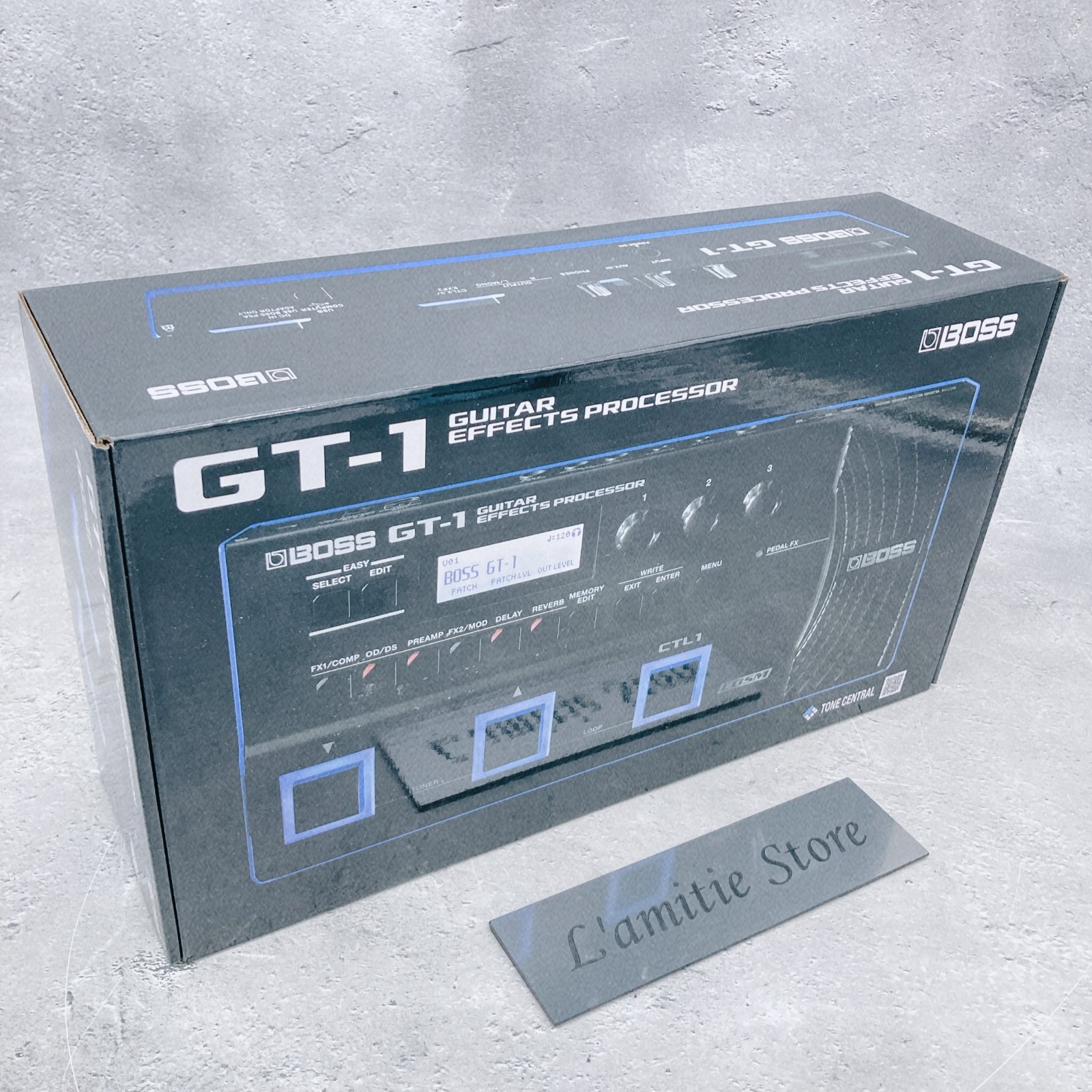 Boss GT-1 Guitar Multi-Effects Processor GT1 GT 1 Japan New