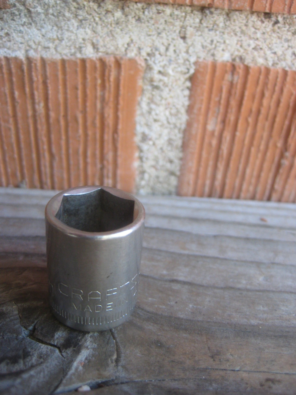 Vintage 3/8" Drive x 14mm Size * CRAFTSMAN * Metric Socket -V-43546 & 6 Pt USA