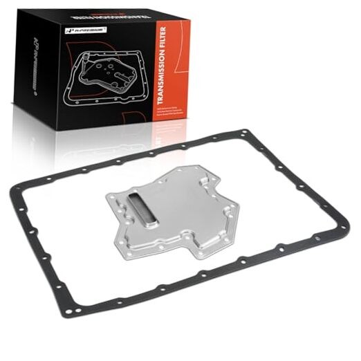 A-Premium Automatic Transmission Fluid Filter with Pan Gasket, Compatible with