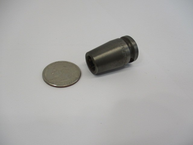 NEW APEX # 9mm13 USA 9 mm Impact Socket 6 Point Bit 3/8" Sq Drive NOS