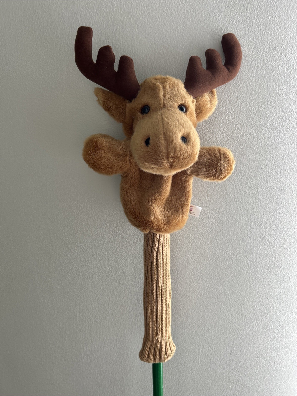 PLUSH MOOSE GOLF CLUB COVER