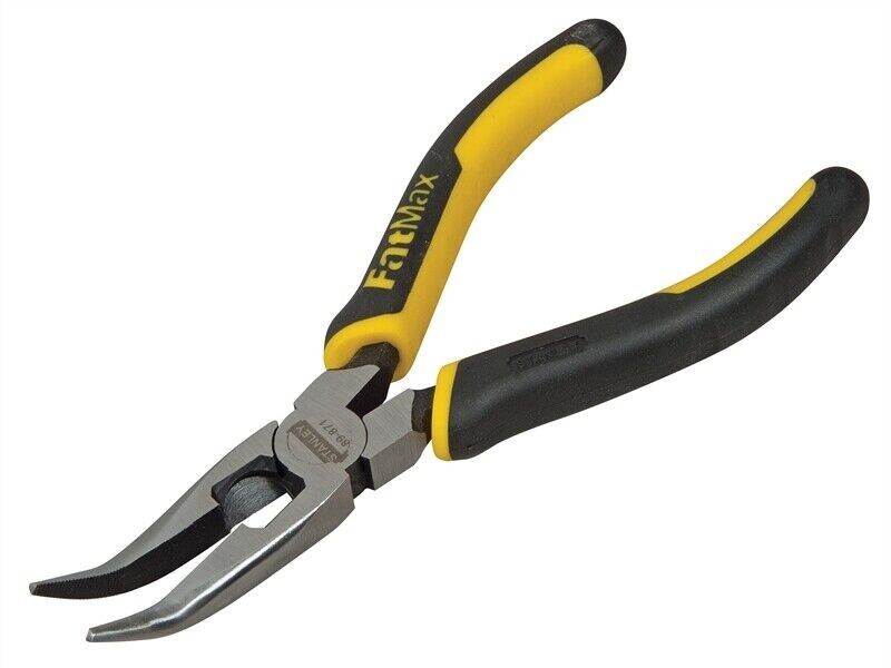 STANLEY FATMAX 89-871 BENT LONG NOSE PLIERS 6" NEW FAST SHIPPING 0026104