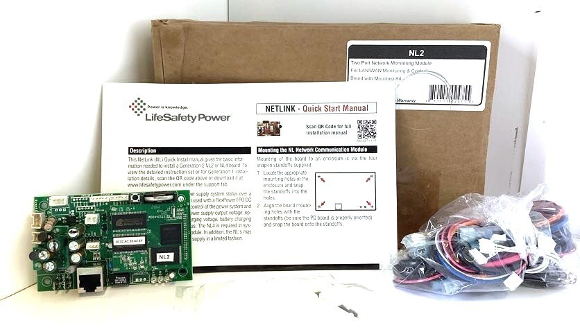 LifeSafety Power NL2 Two Port Network Communication Interface for  Remote Power