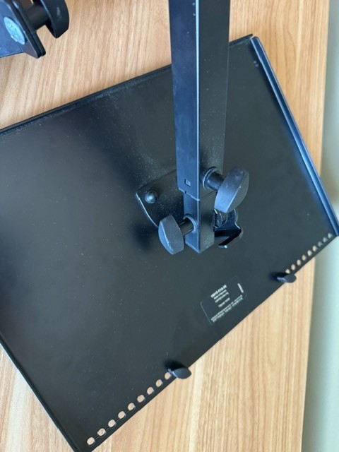 K&M Laptop Holder for Omega Keyboard Stand