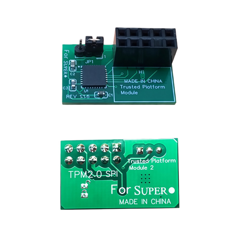 NEW SuperMicro AOM-TPM-9670H TPM Module (10 Pin 10-1) TPM 2.0 Trusted Platform