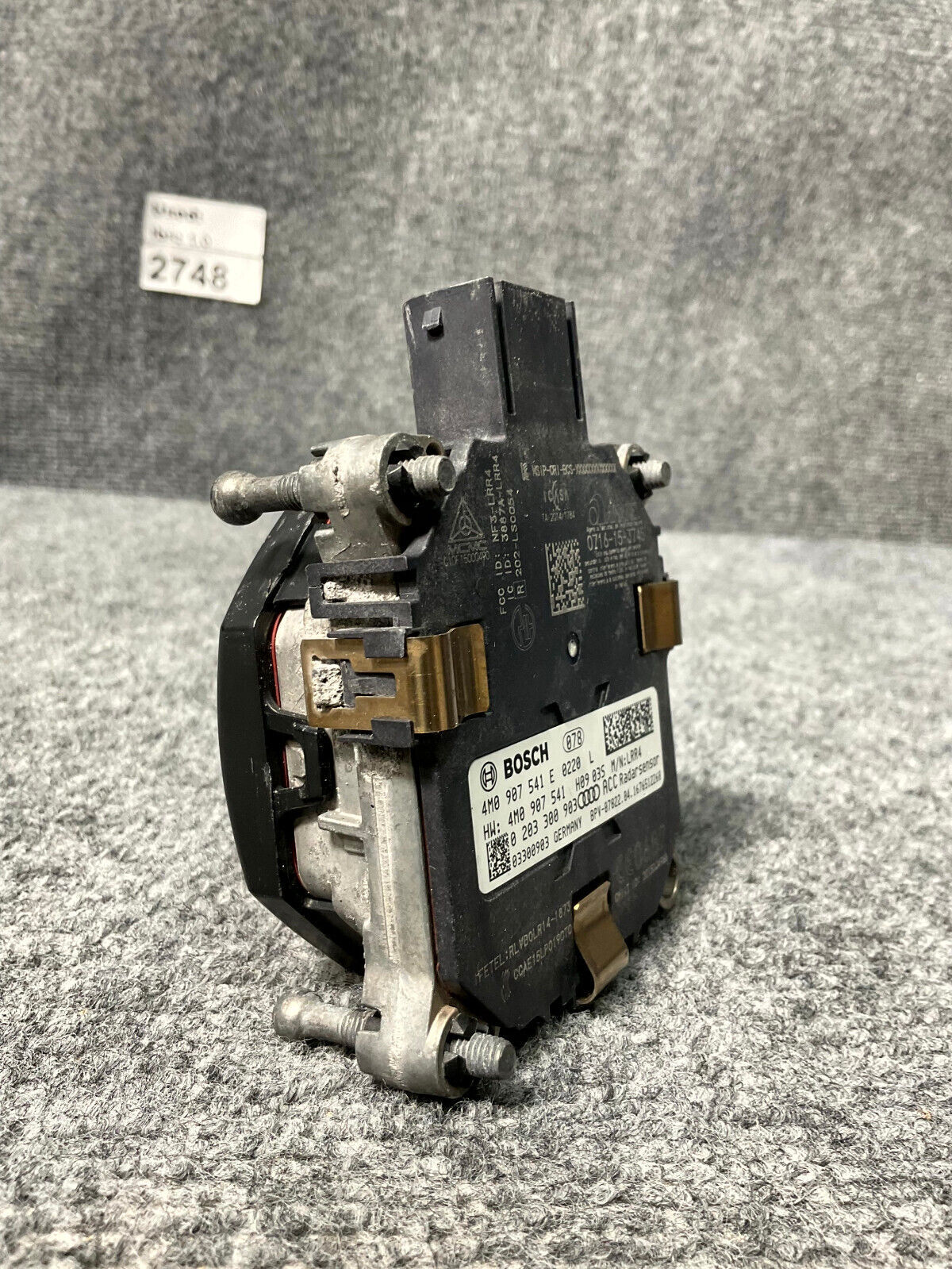 Audi Q7 2017-2019 Adaptive Cruise Control Distance Radar Sensor OEM 4M0907541E