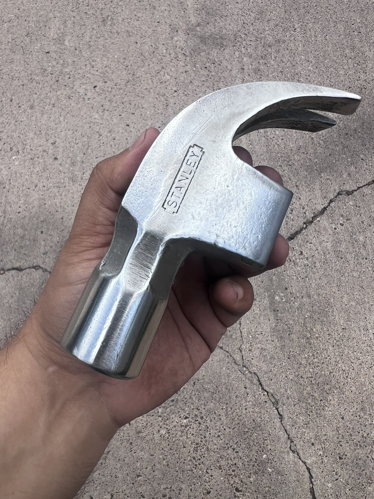 Stanley Bell System Hammer 1.8lb Head, Cleaned & Polished