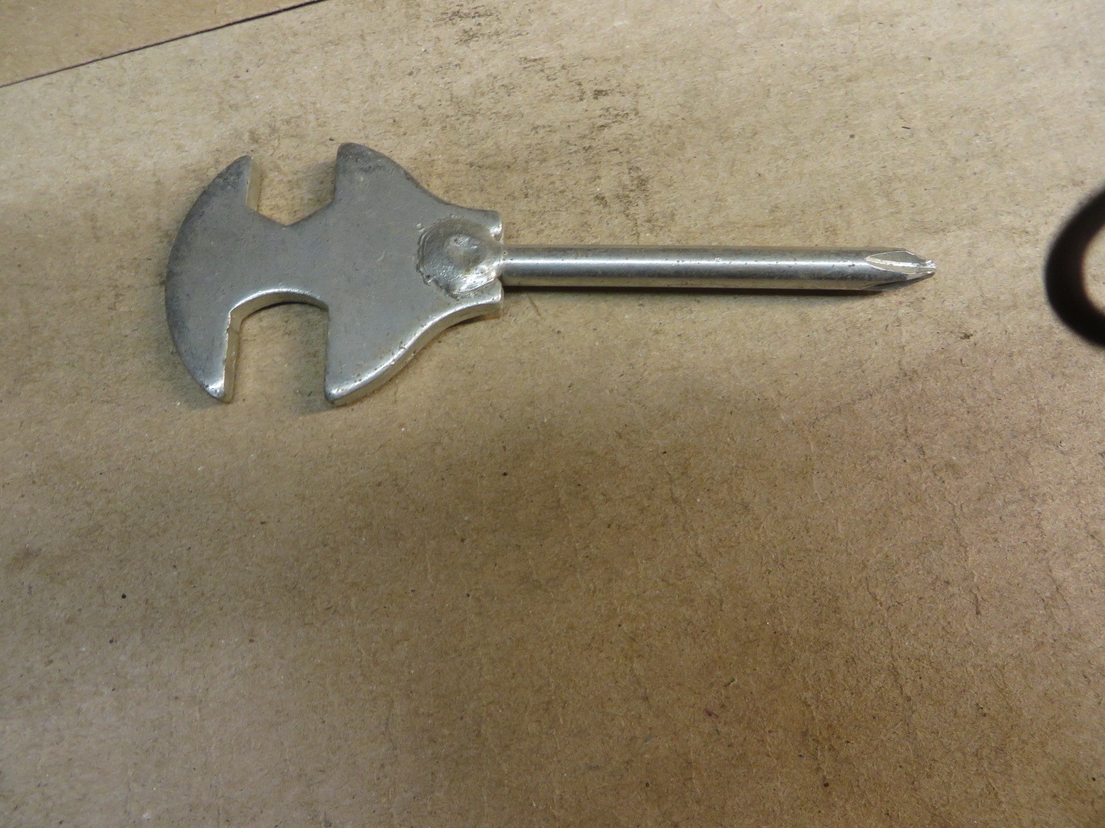 Vintage MULTI TOOL WRENCH 1/2", 9/16" + PHILLIPS DRIVER