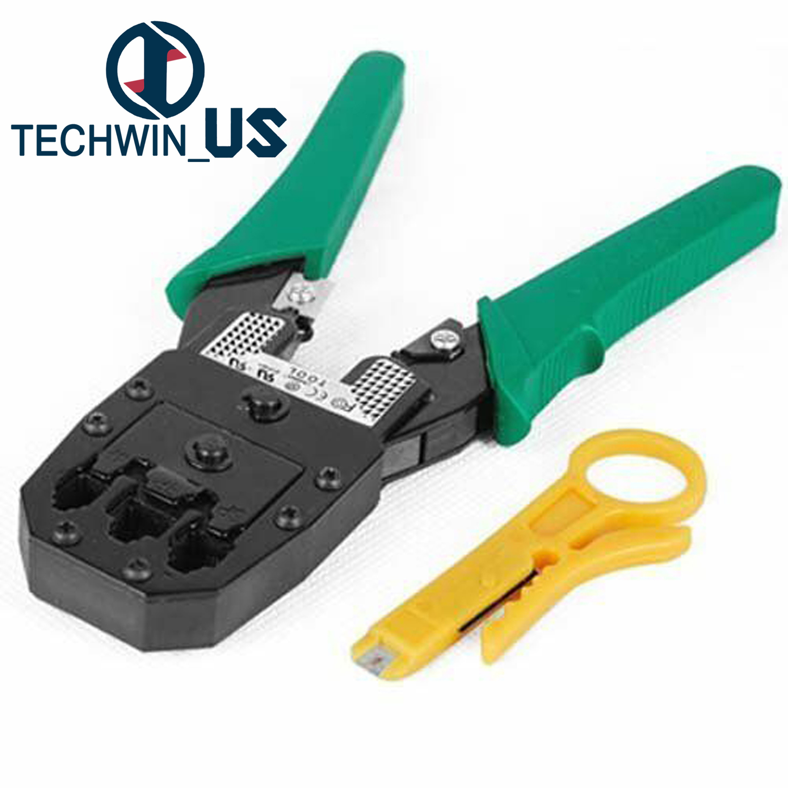 Rj45 Crimping Tool Kit Set For CAT5/CAT6 Lan Cable Tester Network Repair Tools