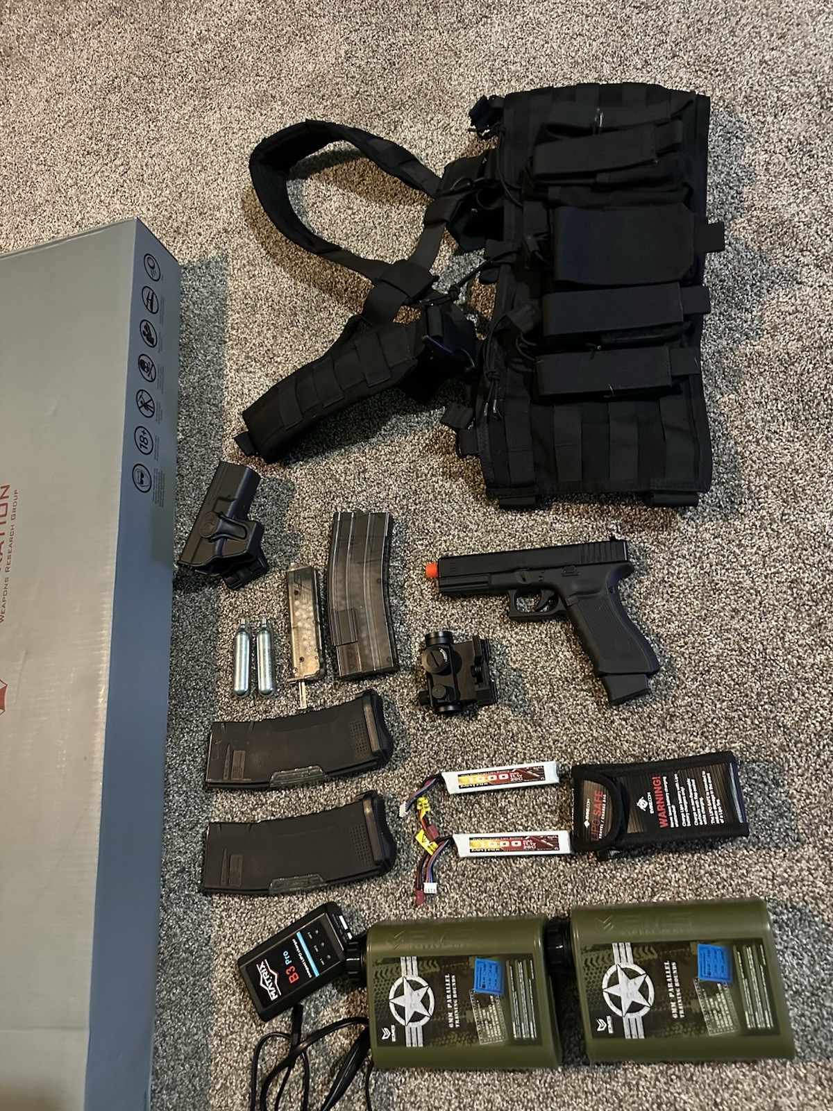 Complete Airsoft Starter Kit – $850 OBO