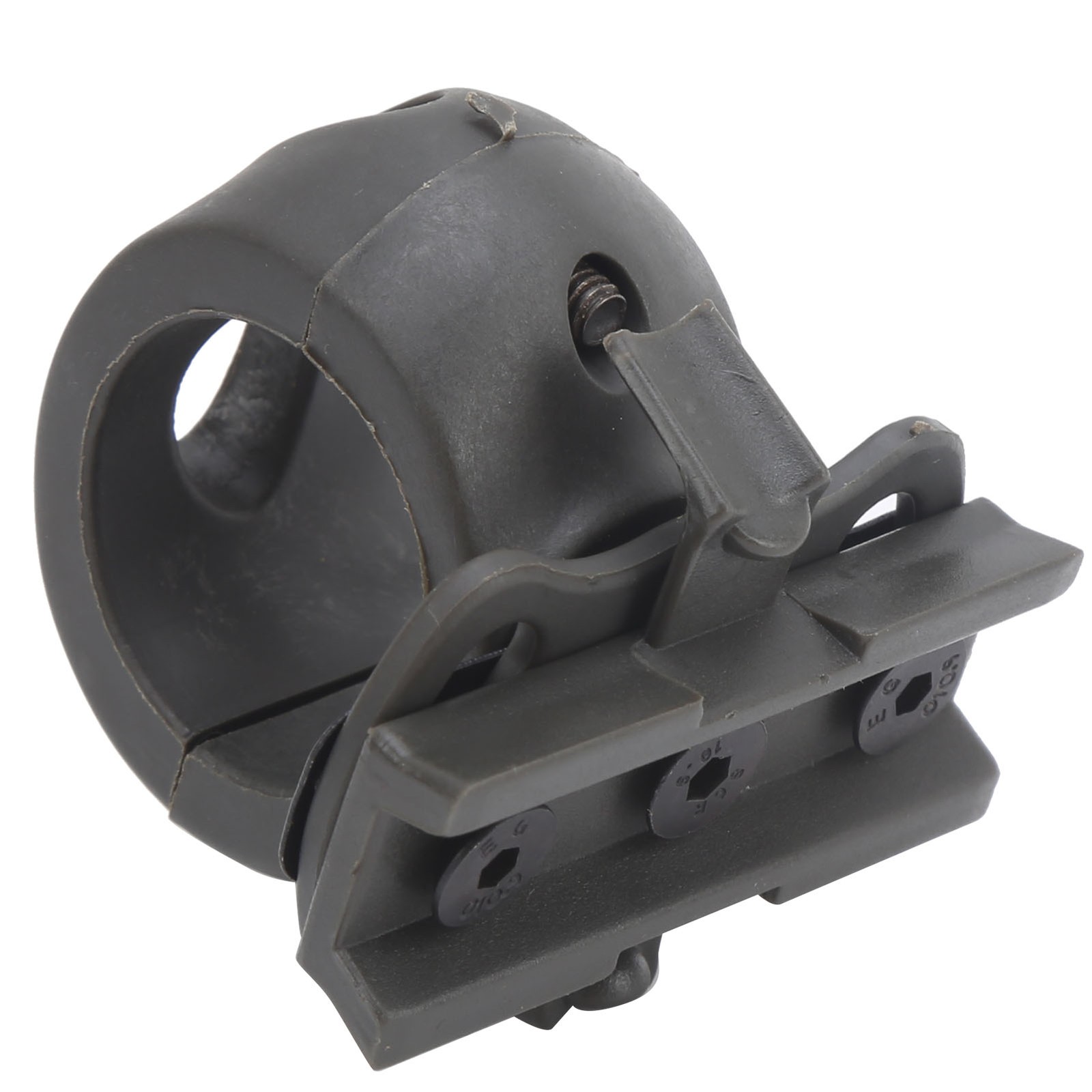 Helmet Flashlight Mount Flashlight Clamp Holder Torch Bracket For
