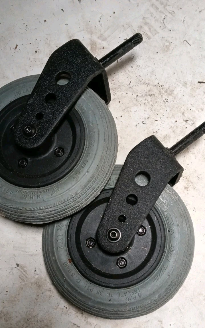 Merits P320 Caster Wheel With Forks 7x 1 3/4 For Power Wheelchair