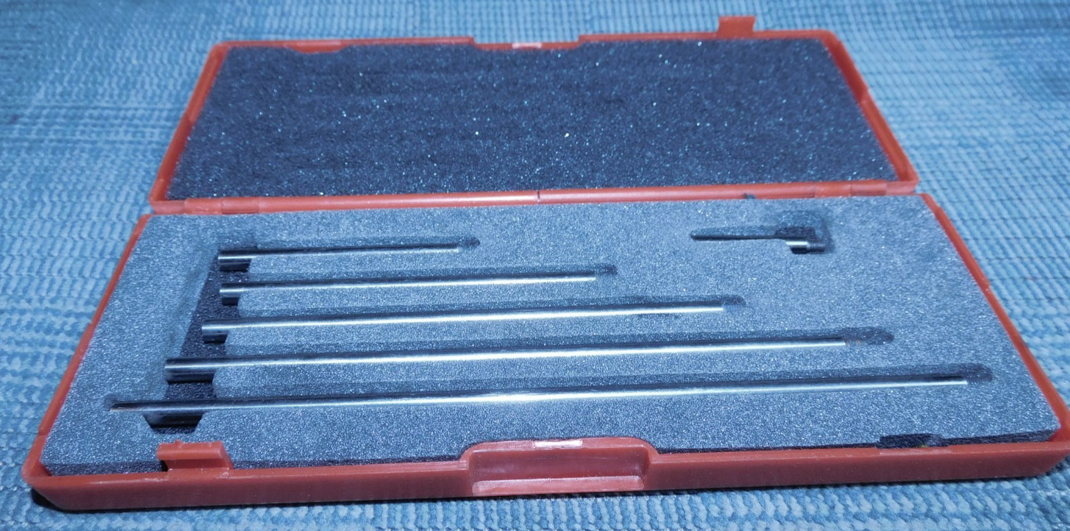 6-Piece, Anytime Tools AT206580, Dial & Digital Indicator Extension Stem Rod Set