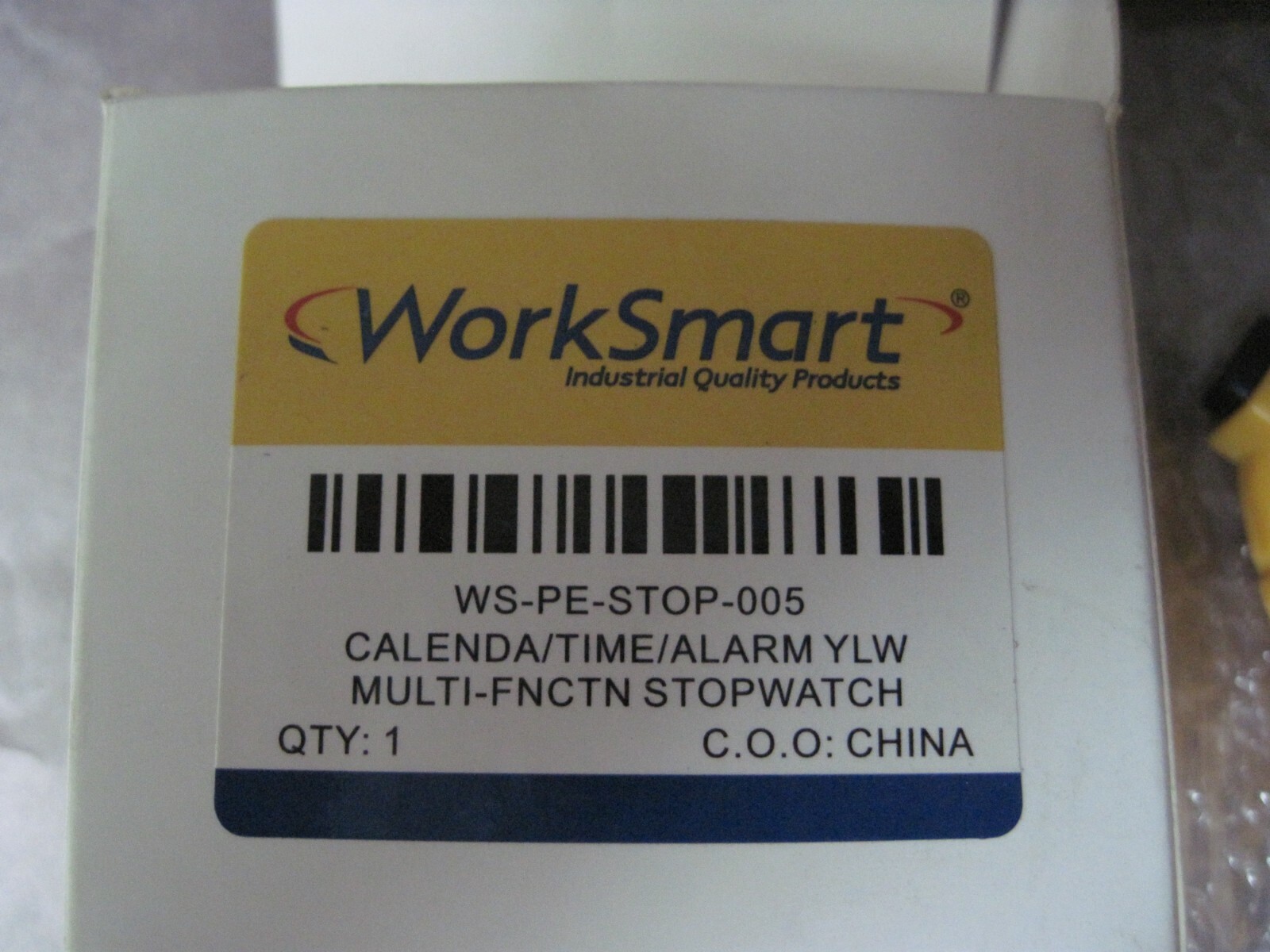 Box of 10 WorkSmart Digital Multi Function Stopwatch Split Counter - w/ Lanyard