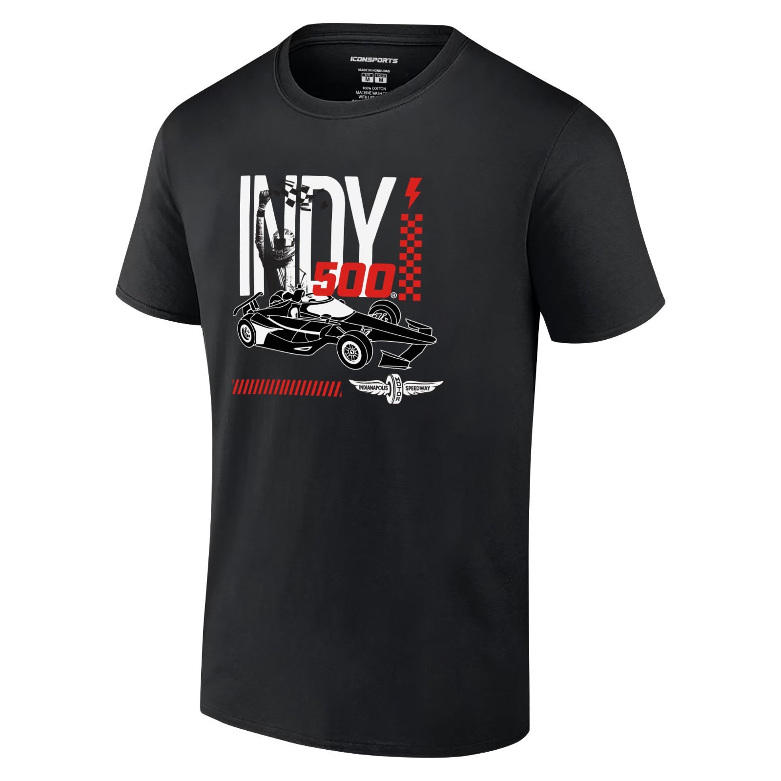 Icon Sports Officially Licensed 109th Indy 500 T-Shirt – Unisex Adult Cotton Tee