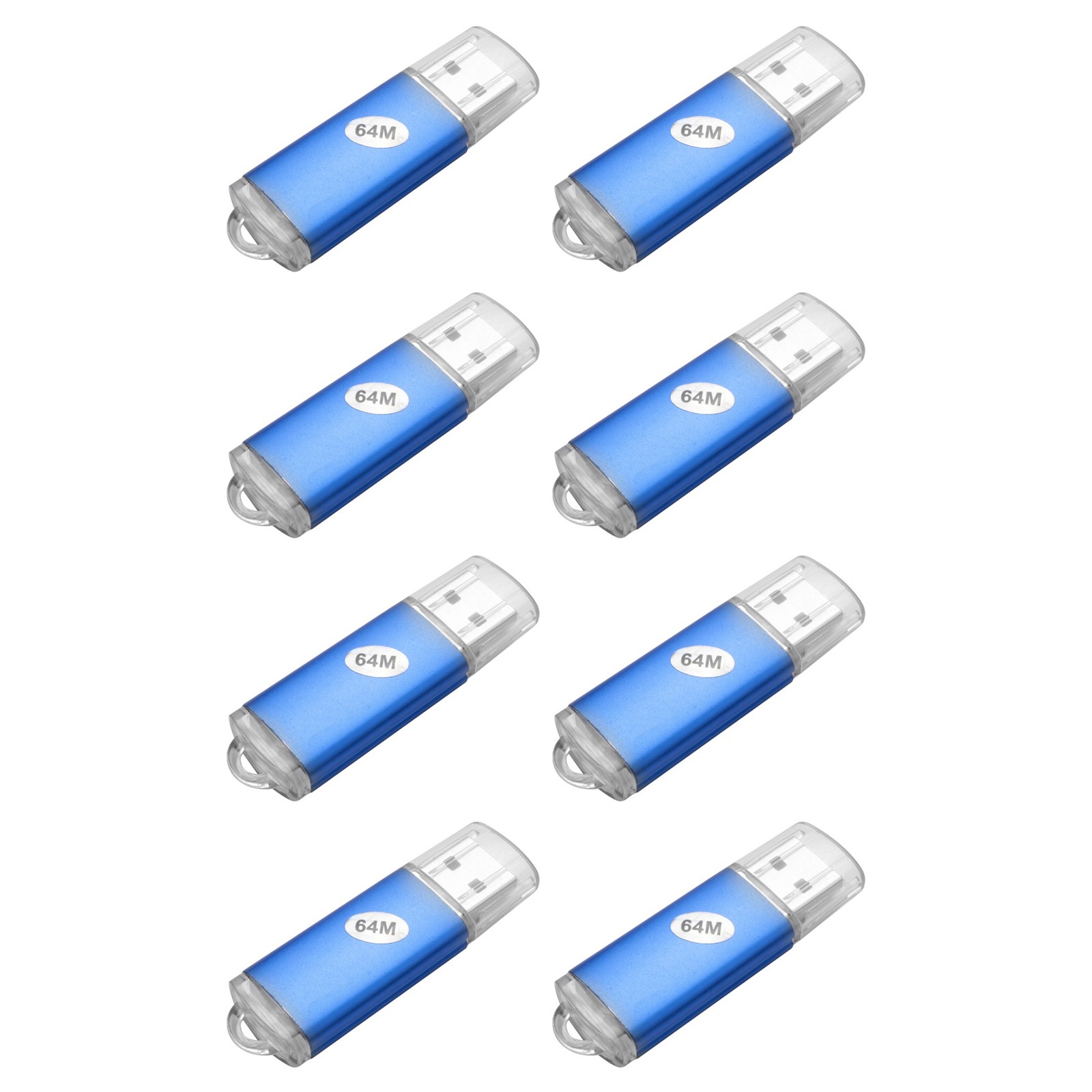 8X 64MB USB 2.0 Flash Stick Pen Memory Drive PC LAPTOP Memory L3V77359