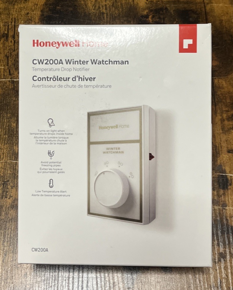 Honeywell Winter Watchman 120 V Wall-Mount Non-Programmable Thermostat Monitor