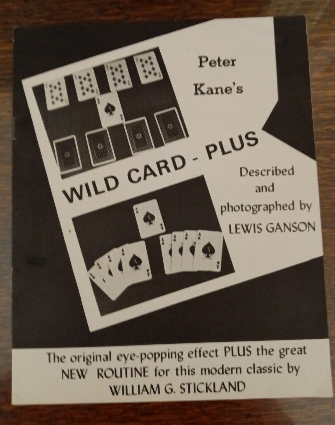 Peter Kane's Wild Card Plus: Routine by William G.  Stickland; Ganson, Lewis