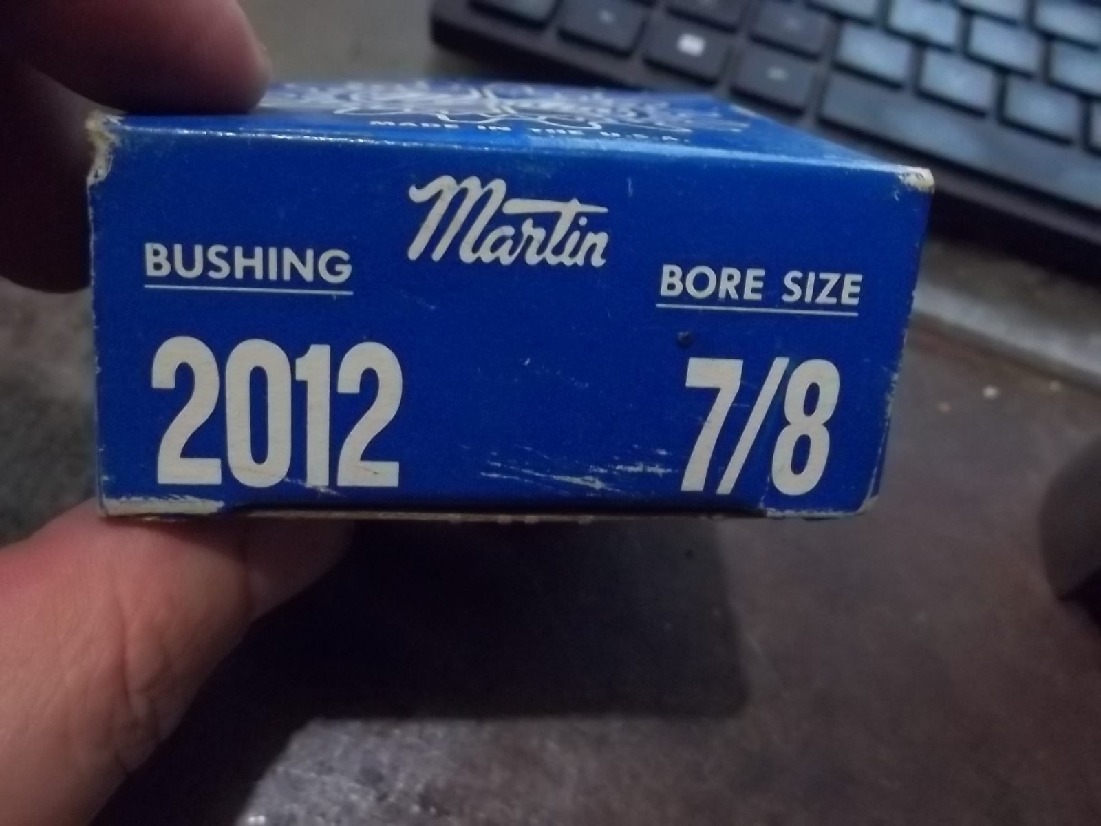 NIB MARTIN 1210 TAPER LOCK BUSHING 7/8" (243-2)