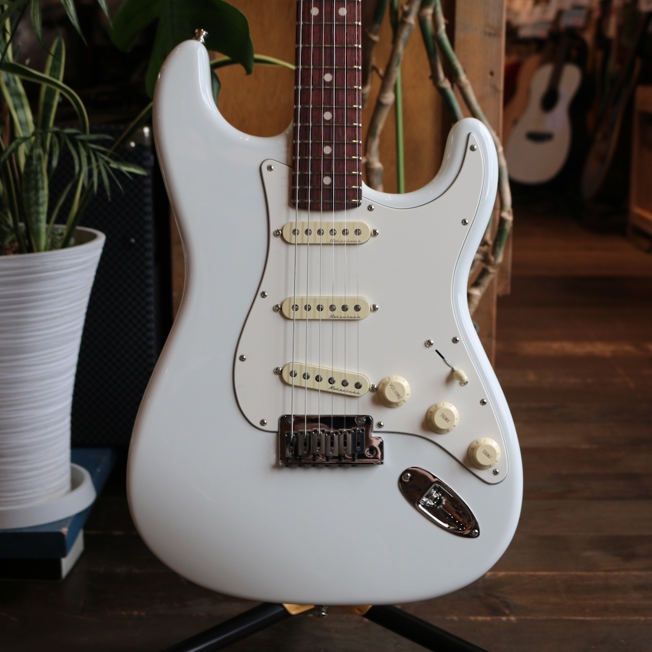 Fender Custom Shop Jeff Beck Signature Stratocaster NOS olympic White Made in 20