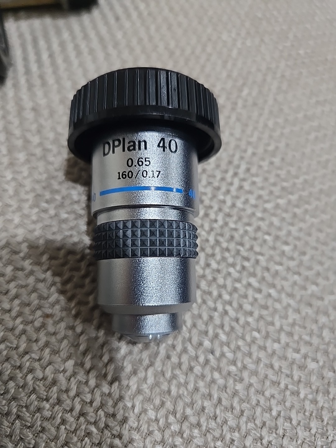 Olympus 40 D Plan Single Microscope Objective 0.65 160 Distance
