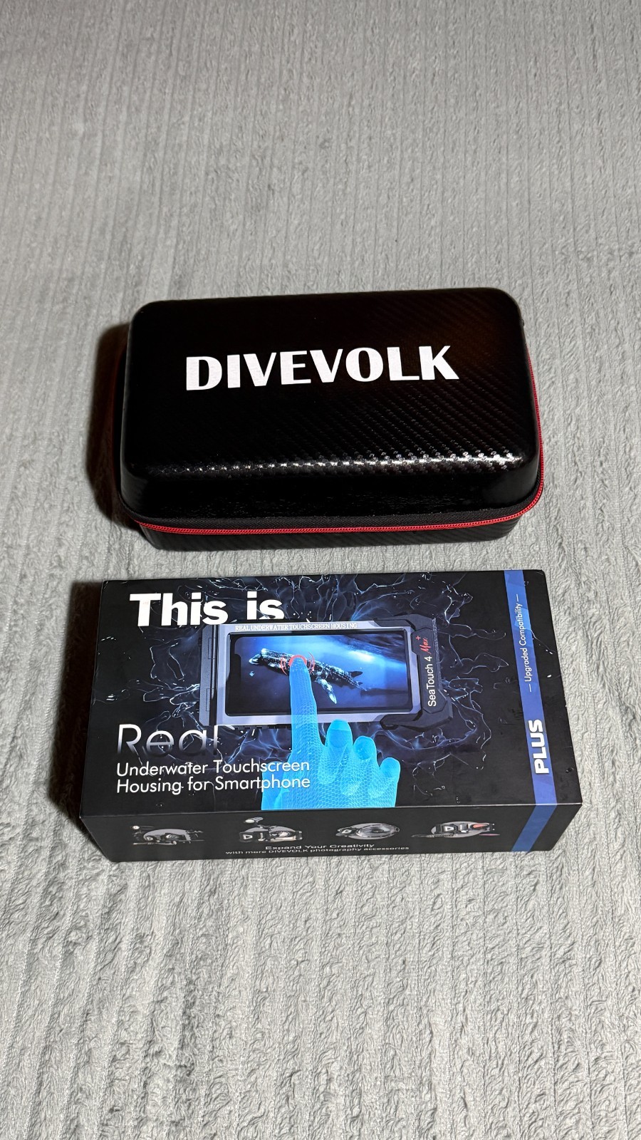 DiveVolk SeaTouch 4 Max + Underwater Smartphone Housing, Filter & Case Iphone