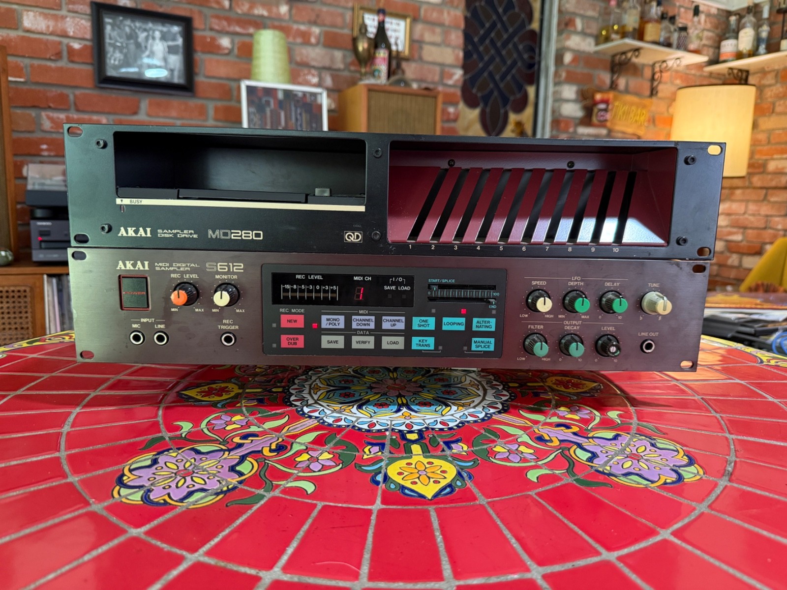 Akai S612 Classic Sampler With MD280 Drive