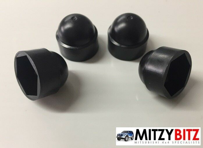 Towing Eye Bolts Plastic Cover Caps for Mitsubishi PAJERO SHOGUN V25W MK2 3.5