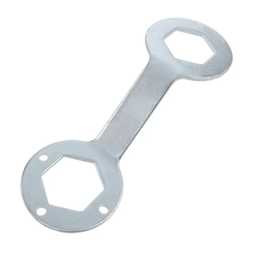 Lovelysp 1PCS 36/38mm hexagonal wrench double-ended hexagonal socket nut metal