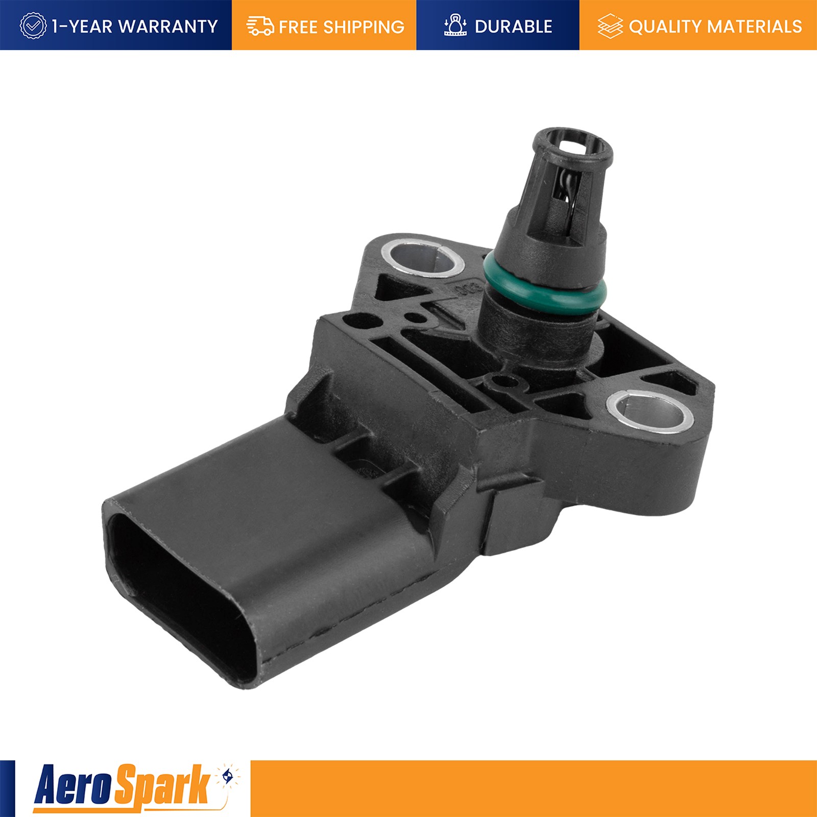 Manifold Pressure MAP Sensor for Audi S6 S7 S8 RS7 A8 Quattro 4.0L V8 038906051K