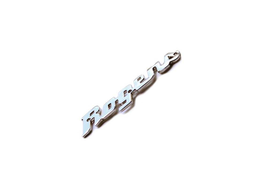 Rogers - 5SLOGO - Script Logo Badge